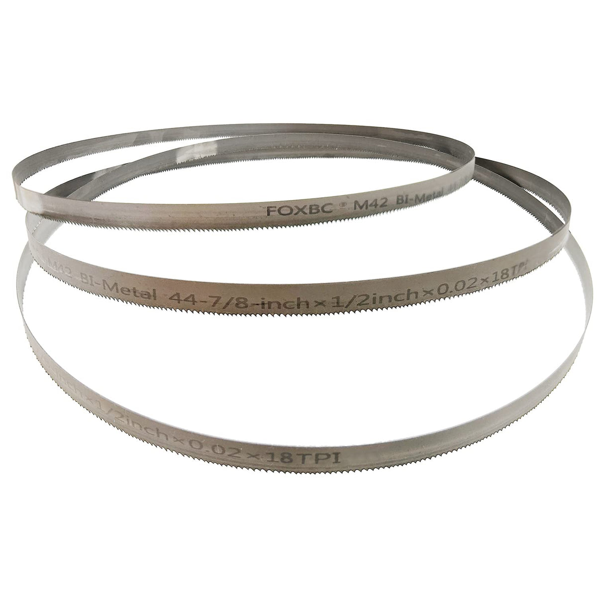 FOXBC bi-metal high-speed steel construction demonstrates durability and heat resistance