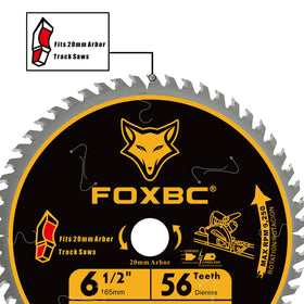 FOXBC blade features carbide tips for longer life and consistent performance