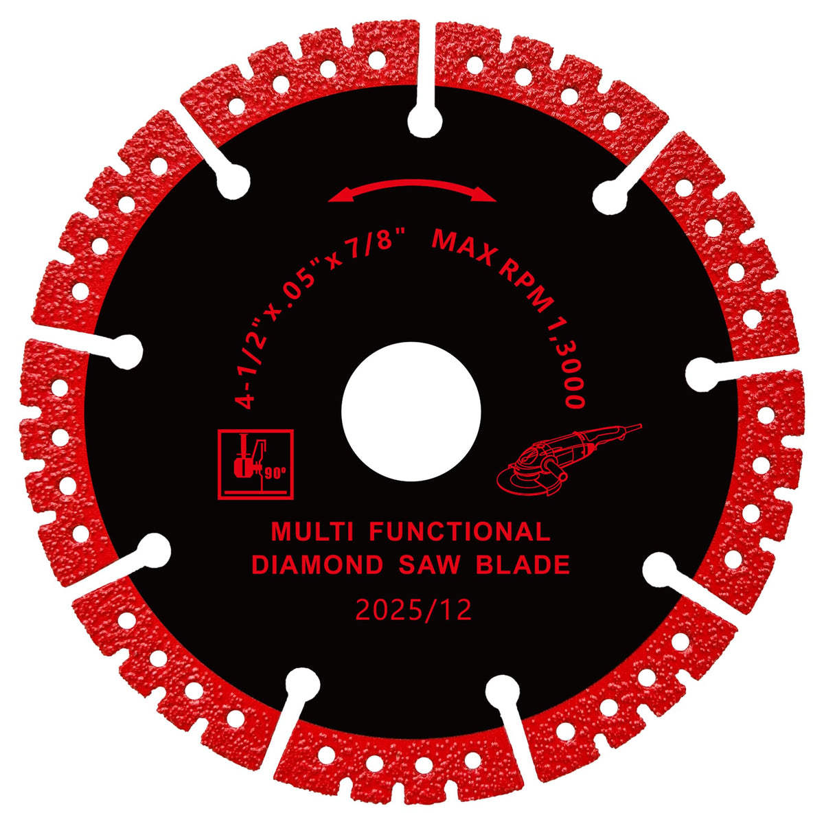 FOXBC diamond cut-off disc for glass cutting enables safe, controlled cuts.