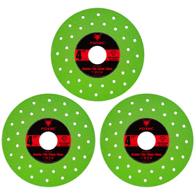 FOXBC dry-wet cut-off diamond disc for versatile preparation on porcelain, glass, and stone.