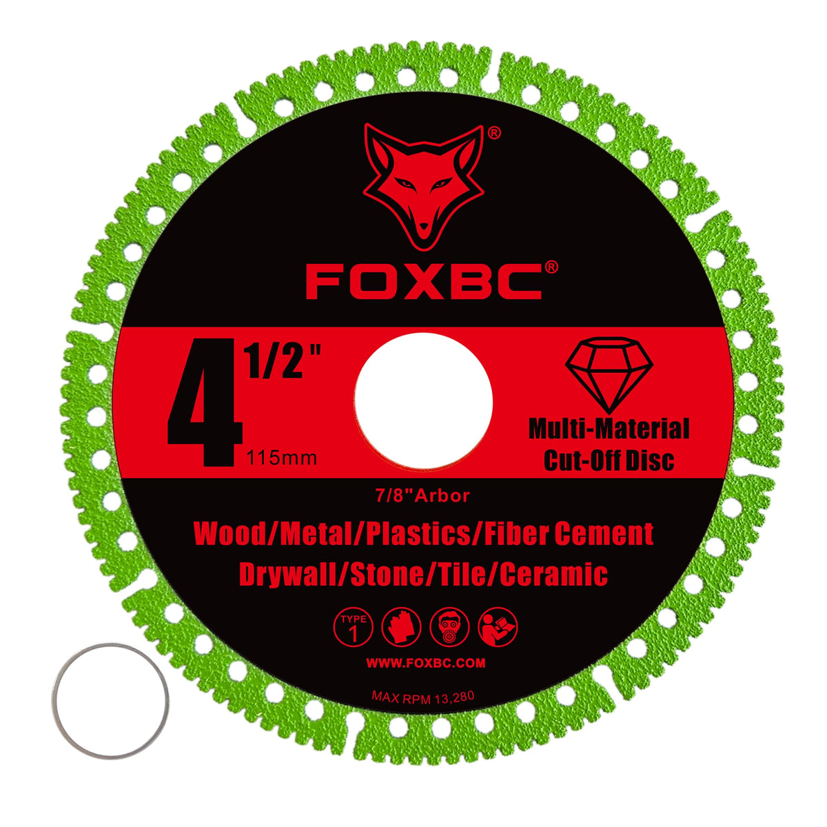 FOXBC electro-plating yields an even diamond edge for consistent cuts