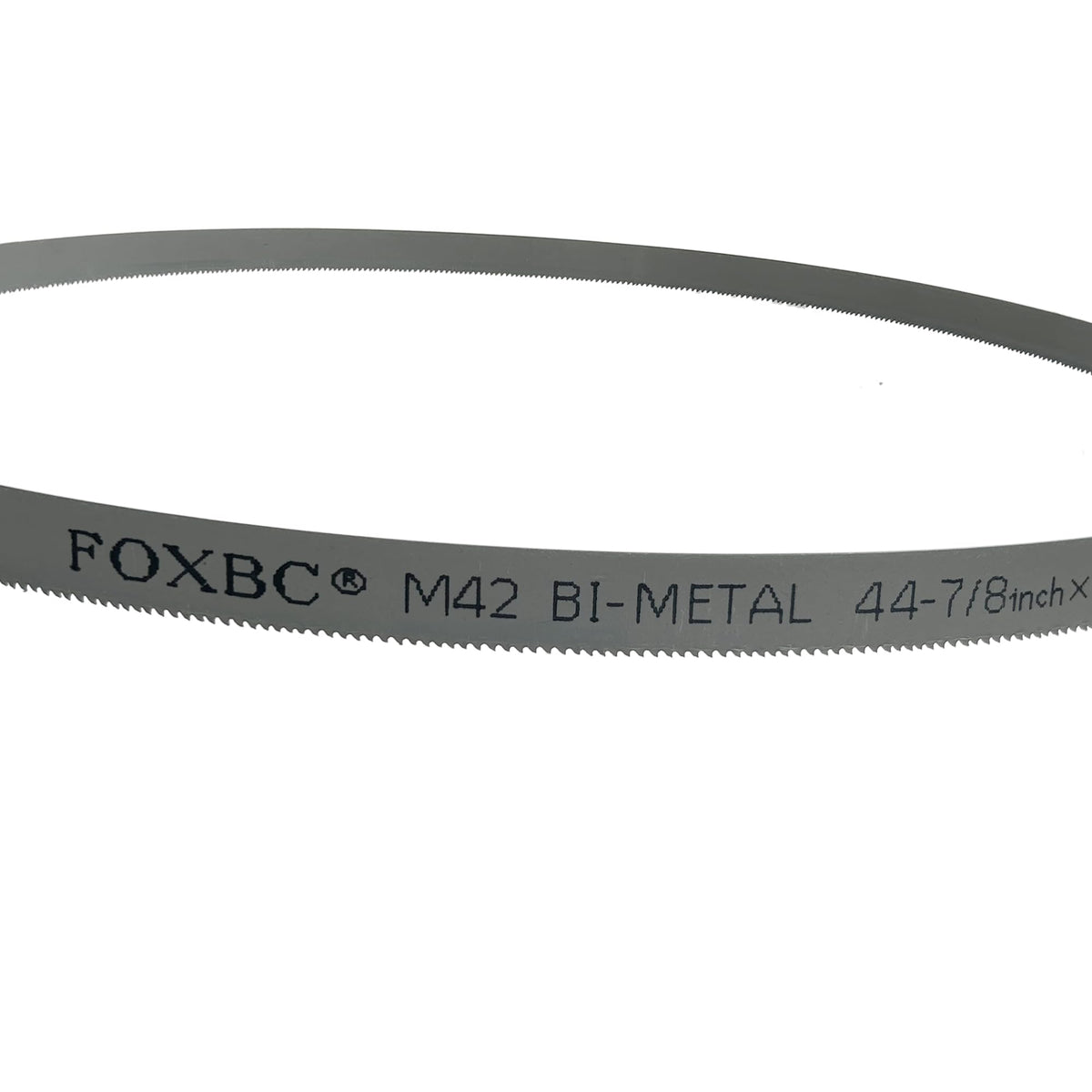 FOXBC precision-cut teeth enable fast, clean cuts on varied stock