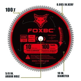 FOXBC stabilizer vents reduce vibration for smoother cuts.