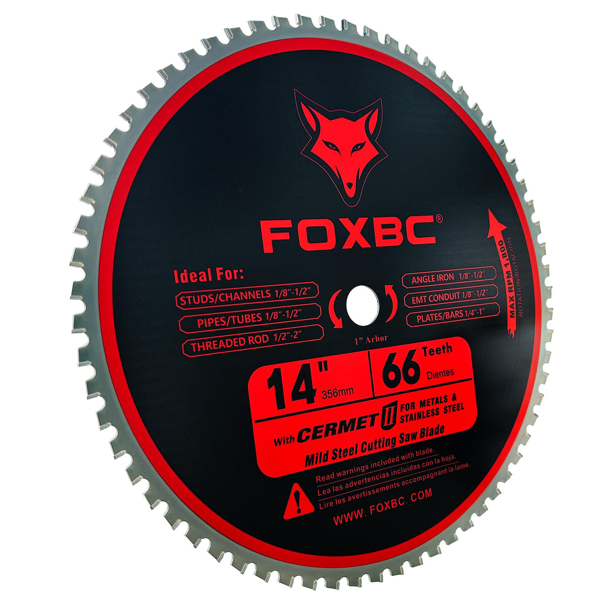 FOXBC stabilizer vents reduce vibration for stable cuts