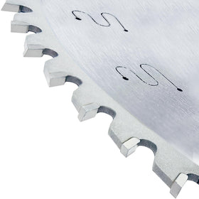 FOXBC table saw blade installed for enhanced crosscut performance