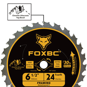 FOXBC thin kerf close-up showing laser-cut kerf