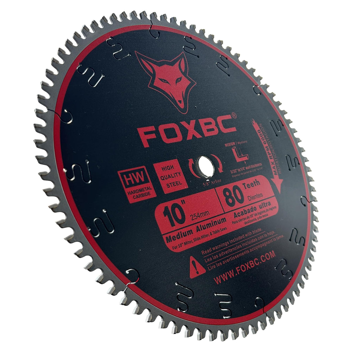 FOXBC triple-chip grind emphasizes durability and fast cutting