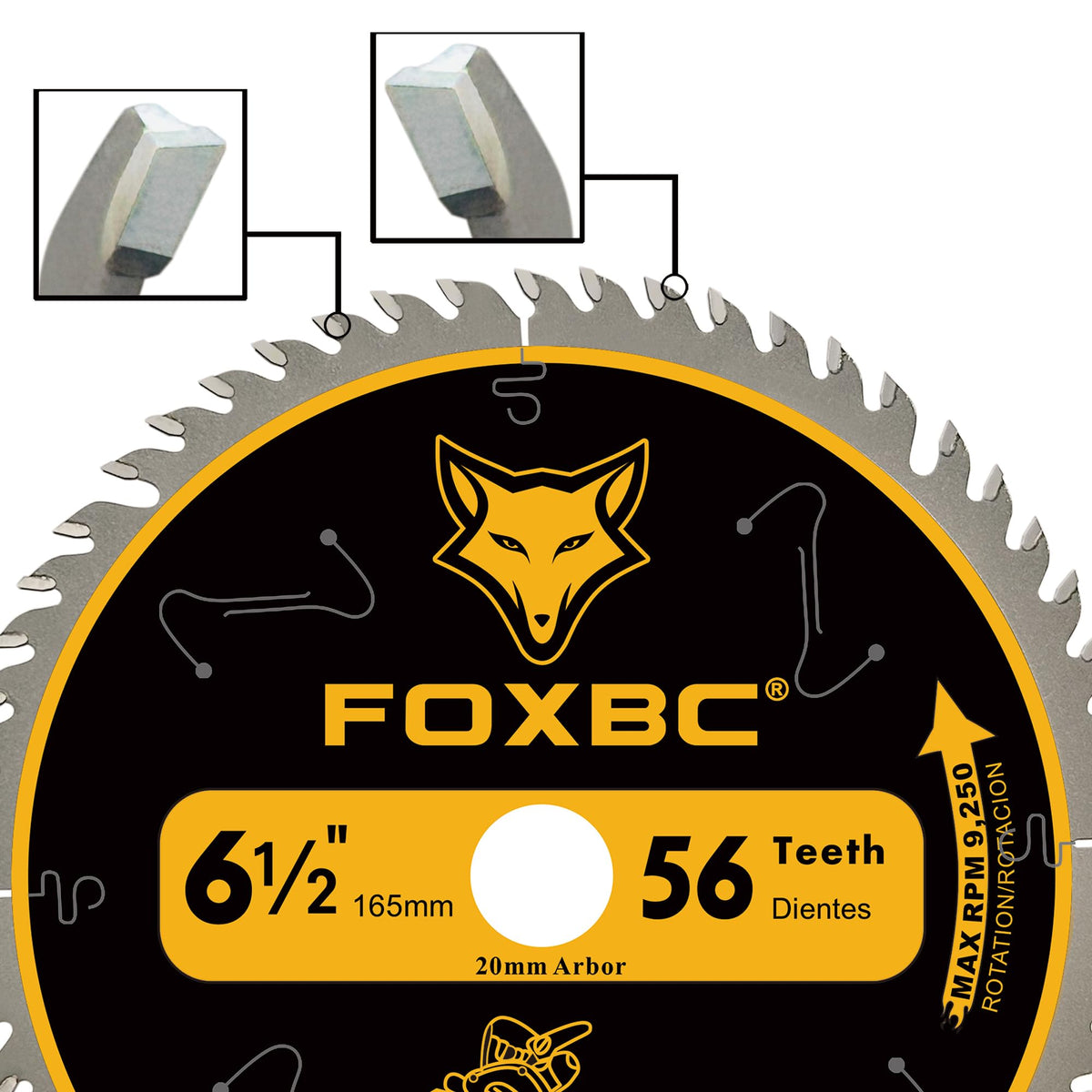 FOXBC ultra-thin kerf blade enabling efficient, low-waste cuts