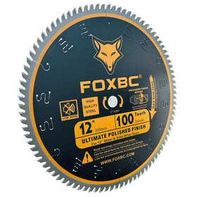 FOXBC ultra-thin kerf speeds cuts with less waste.