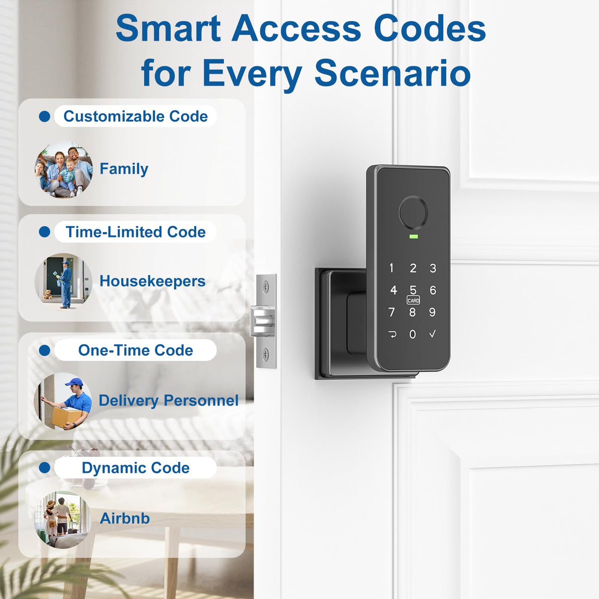 Foxgard included IC cards ready for convenient, card-based entry.