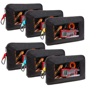 FoxRino Clear Tool Pouch with clear window for quick identification on the job