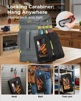 FoxRino pouch demonstrates multiple uses beyond tools for organization