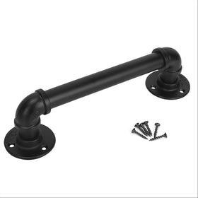 FOYO antique rustic cast iron look adds vintage charm to doors and cabinets.
