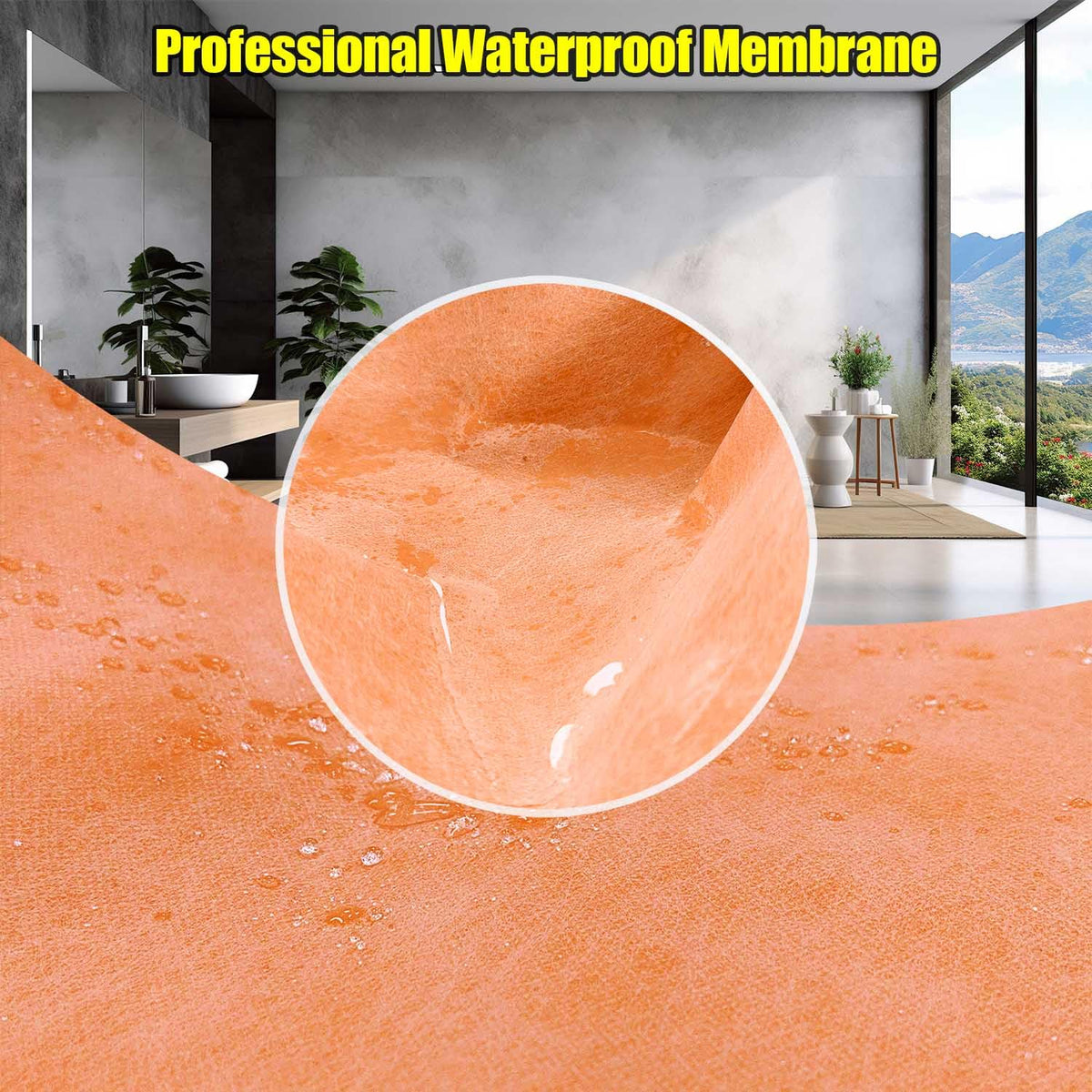 FQXESMHG underlayment compatible with unmodified thin-set mortar