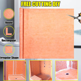 FQXESMHG versatile underlayment for showers, bathrooms, kitchens, and more