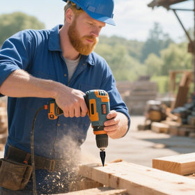 Fracavi adapter handle 1/4 hex secures a firm drill connection.