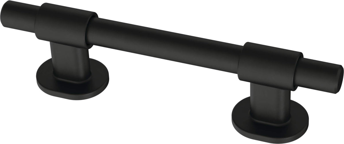 Franklin Brass Adjusta-Pull matte black hero for quick kitchen upgrade