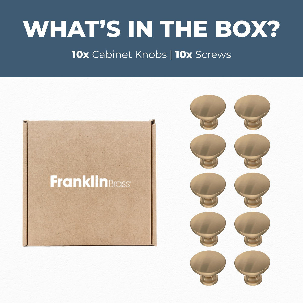 Franklin Brass Fulton champagne bronze finish coordinates with brushed nickel and antique brass