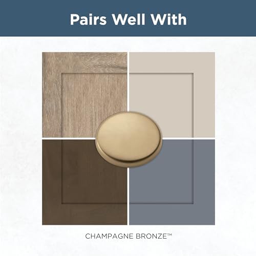 Franklin Brass Fulton knob with included mounting hardware for quick DIY installation