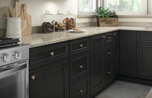 Franklin Brass Fulton knob set shown in 10-pack for cohesive room updates