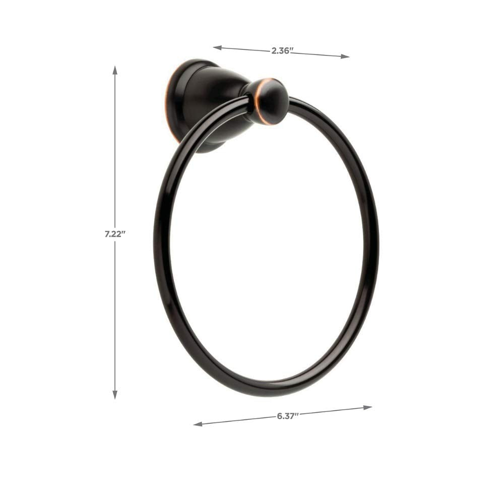 Kinla 18-inch towel bar supports daily towels with balanced reach