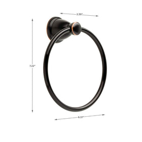 Kinla 18-inch towel bar supports daily towels with balanced reach