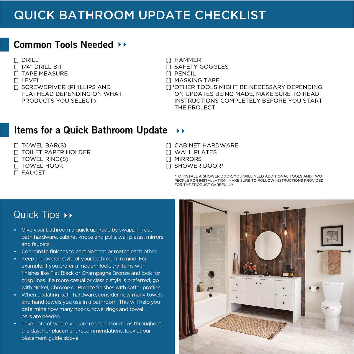 Kinla towel ring mounted in bathroom near sink for easy reach