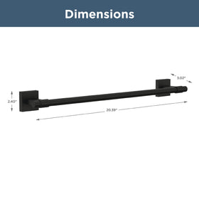 Maxted close-up finish reveals a corrosion-resistant matte black surface.