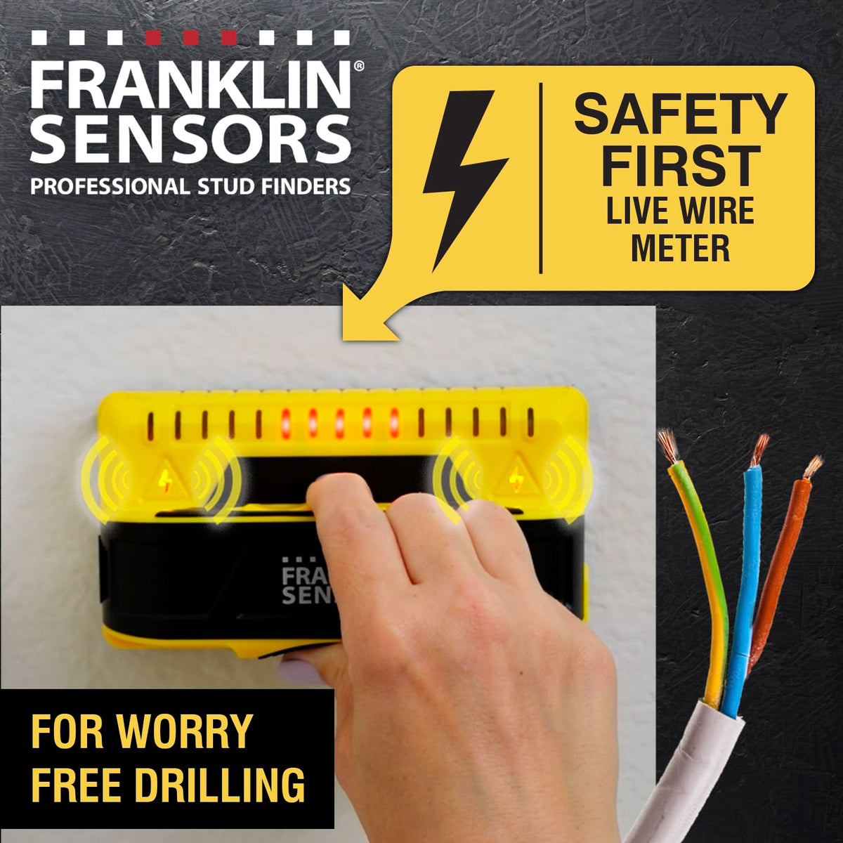 Deep detection through drywall using ProSensor M150/X990