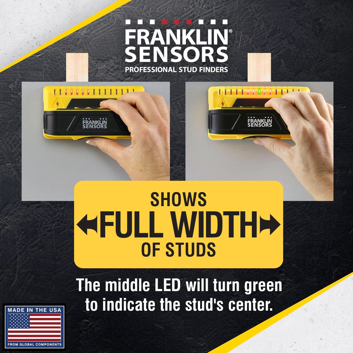 ProSensor M150/X990 shows nine-sensor accuracy for precise stud location