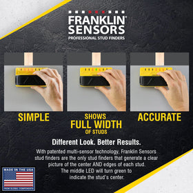 ProSensor M70 center and edge display supports precise mounting decisions.