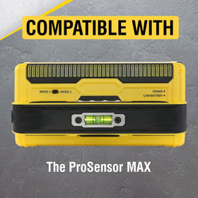 Franklin Sensors ProSensor MAX case shows a rubber handle for easy carrying.