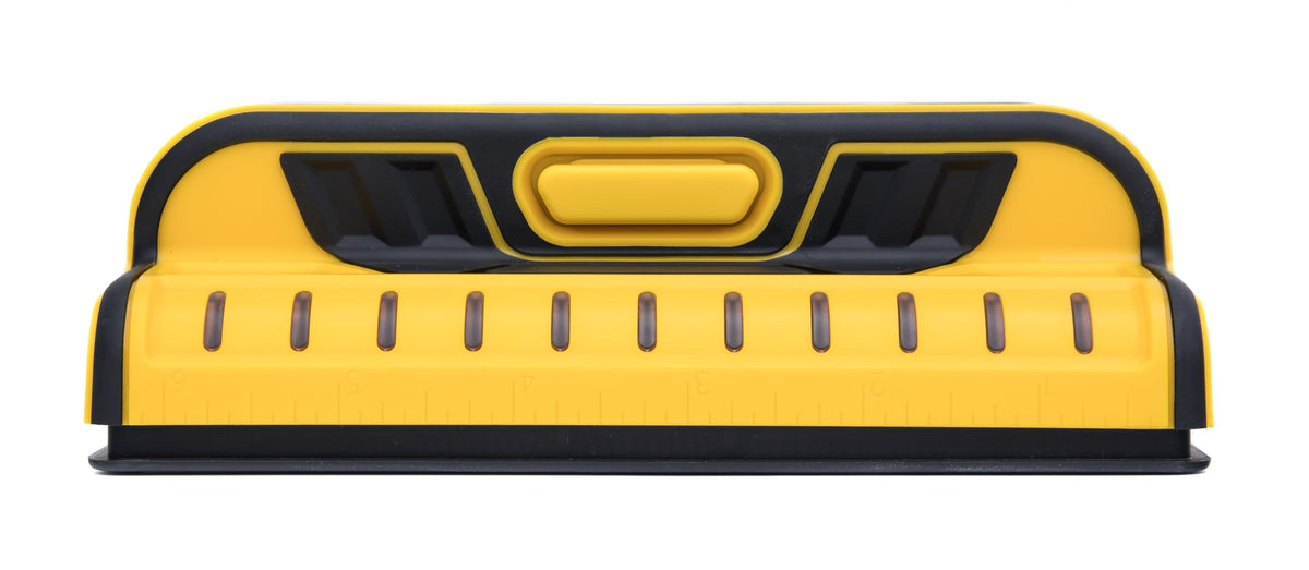Through-drywall scanning with Franklin Sensors ProSensor T11 reveals wood and metal studs behind surfaces.