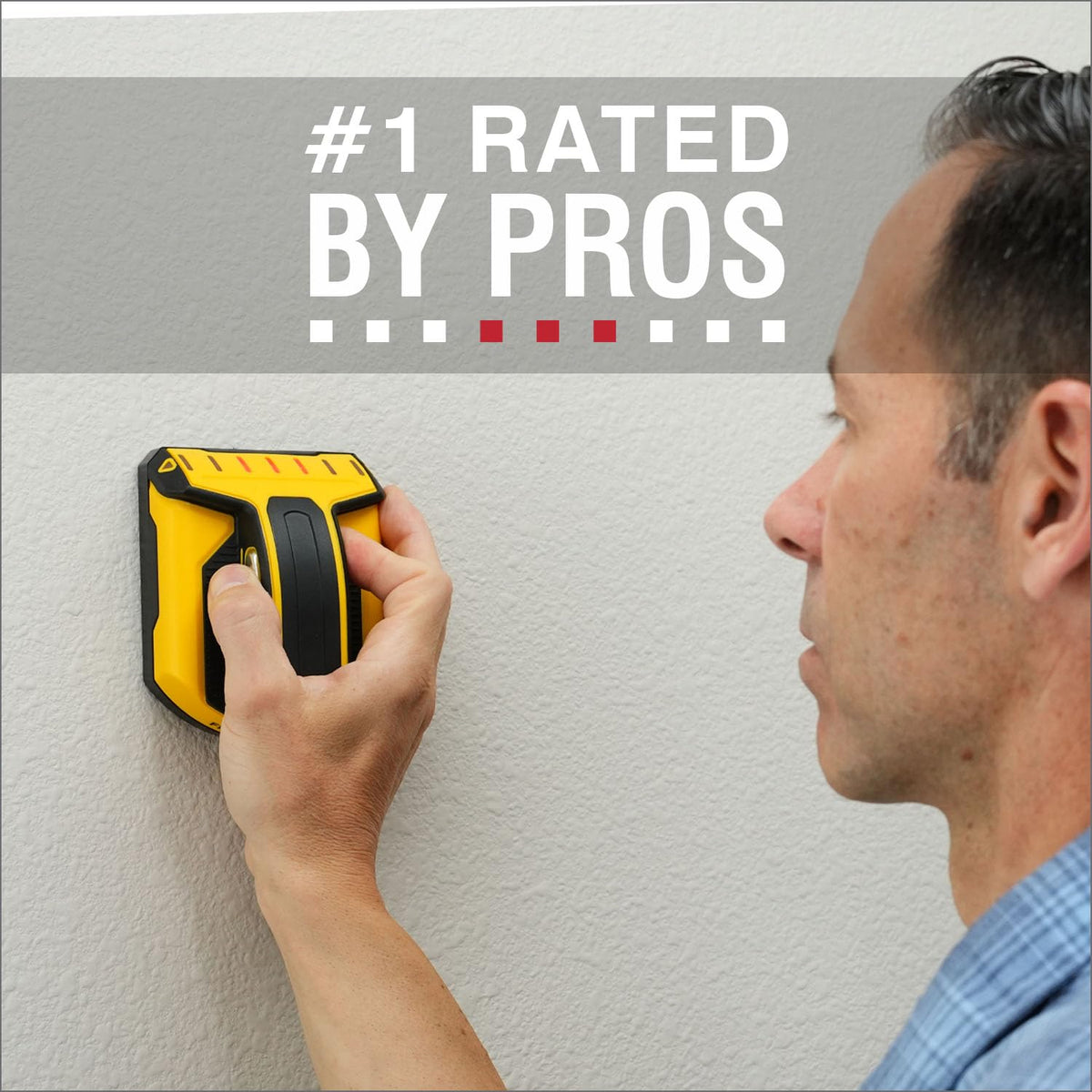 Franklin Sensors ProSensor T9 runs on AAA batteries for reliable power.