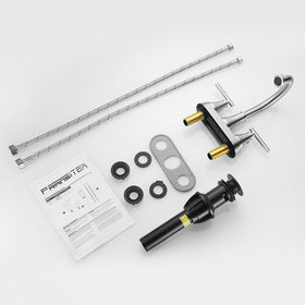 Fransiton supply hoses provide reliable connections for quick setup.