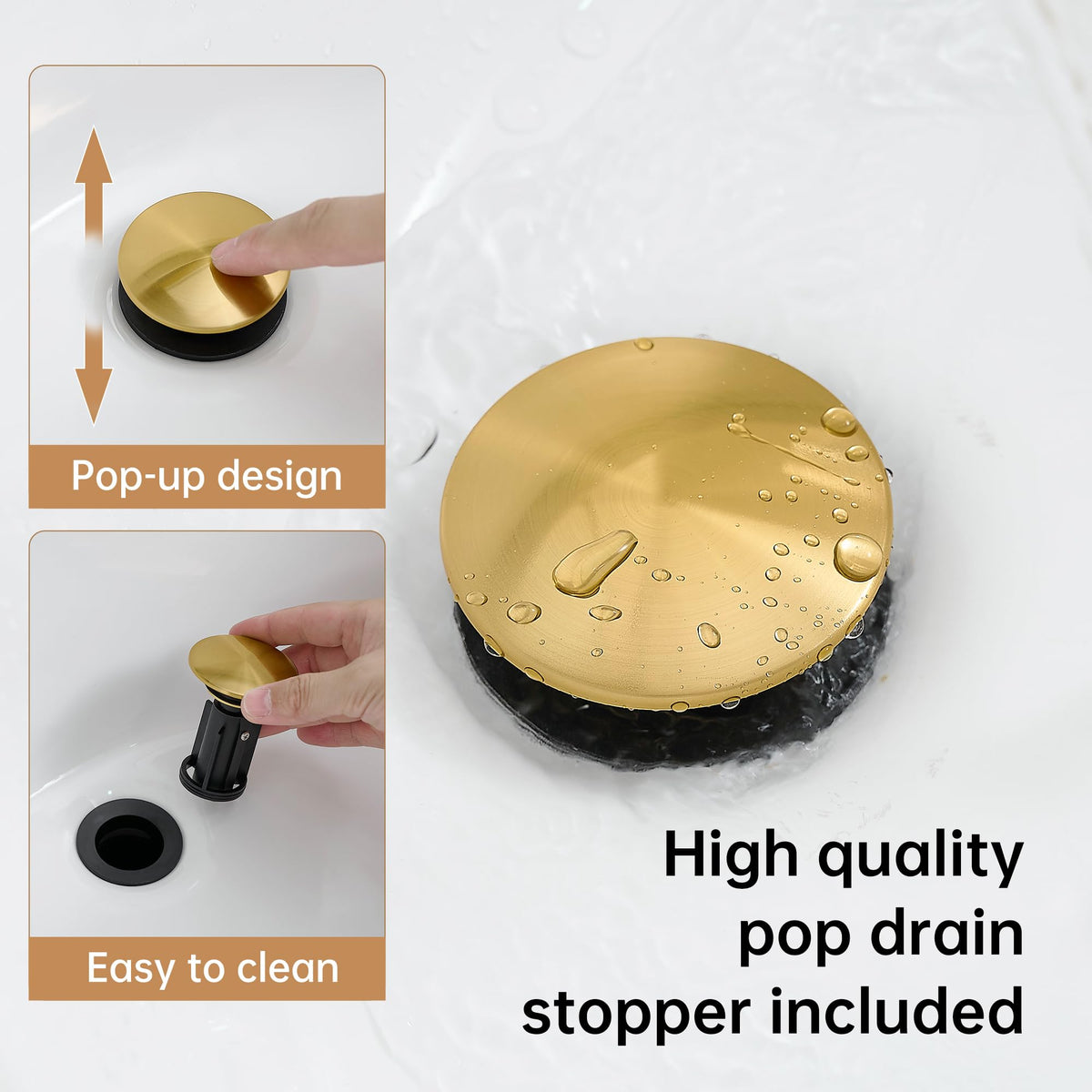 Fransiton waterfall faucet features drip-free ceramic valves for reliable long-term use
