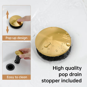 Fransiton waterfall faucet features drip-free ceramic valves for reliable long-term use