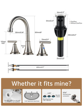 Brushed nickel finish close-up on Fransiton faucet highlighting corrosion resistance.