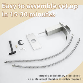 Fransiton pop-up drain accessory for simple sink maintenance.