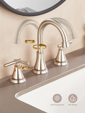 1.2 GPM aerator promotes efficient water use with Fransiton faucet.