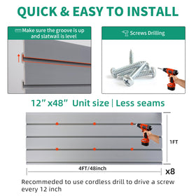 FRAYSCENT slat wall storage closeup highlighting modular durability