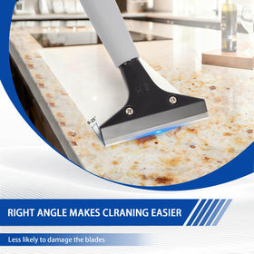 Tile, glass, wallpaper, and floor cleaning capabilities in action