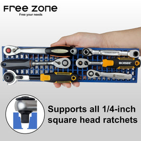 Wide compatibility with Phillips, slotted, flathead, and Torx bits