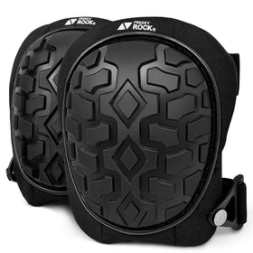 FREEKYROCK heavy-duty cap knee pads provide reliable knee protection for tough construction tasks.