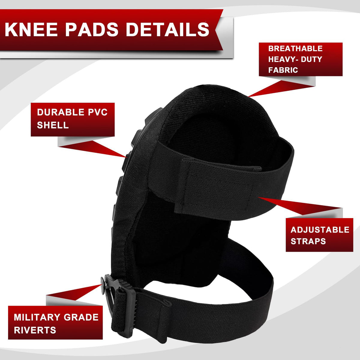 FREEKYROCK professional-construction knee pads support demanding jobs with durable design.