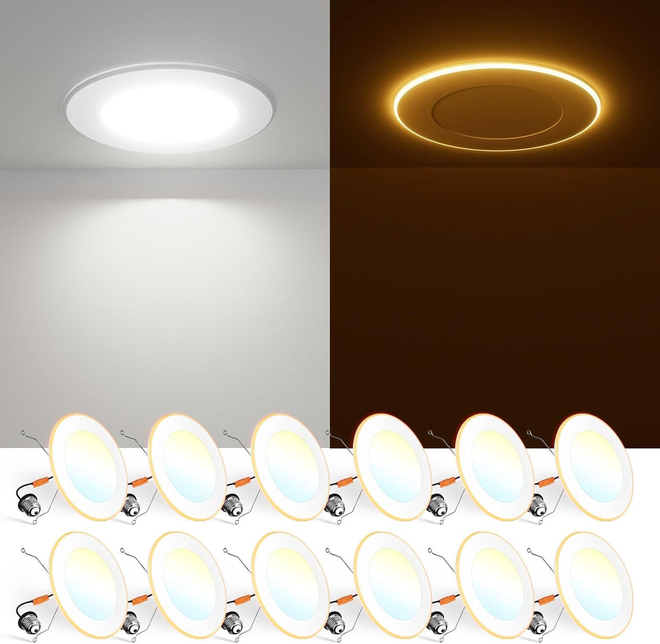 FREELICHT 12-pack night-light can adds warm ambience.