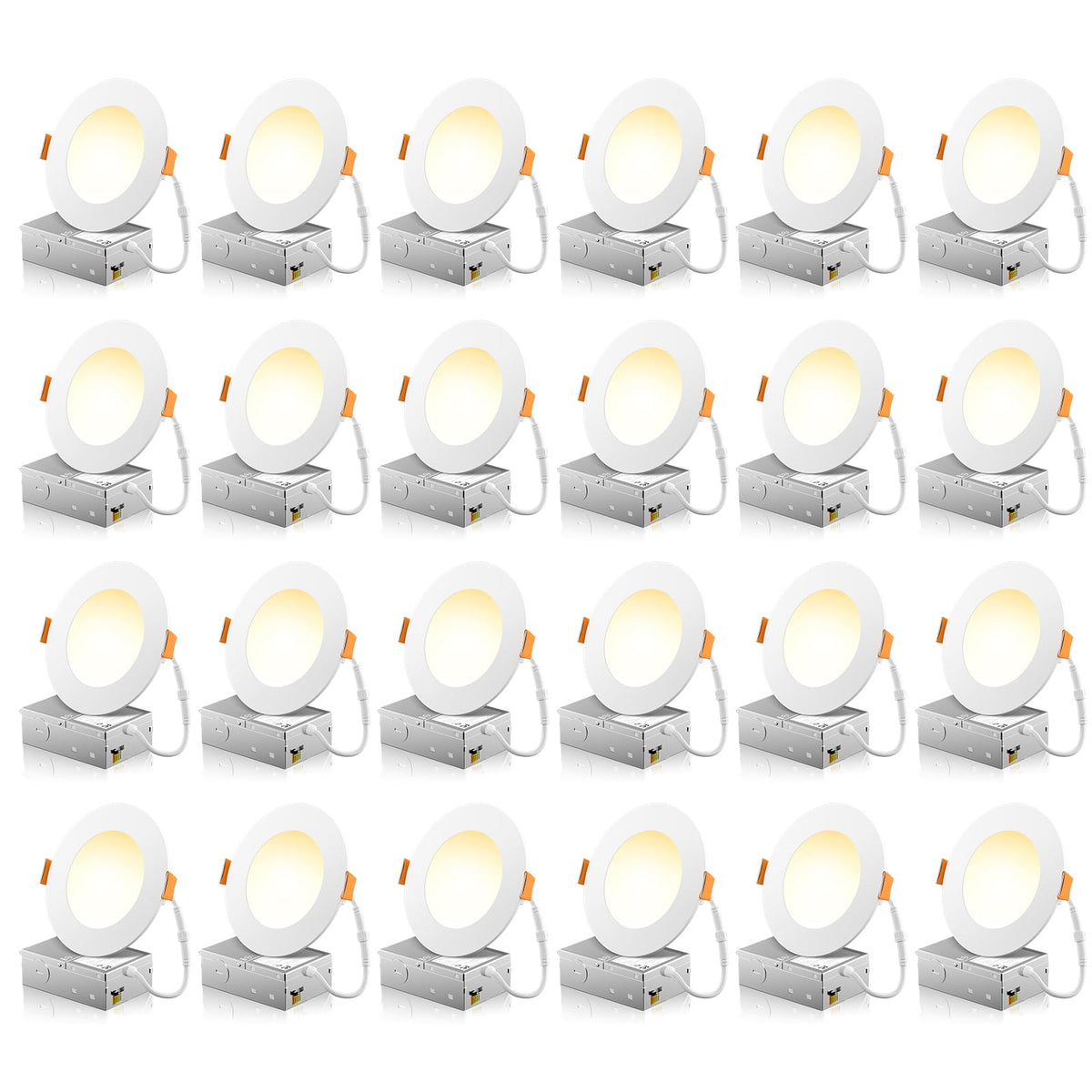 FREELICHT 24-pack downlights packaging for quick room upgrades