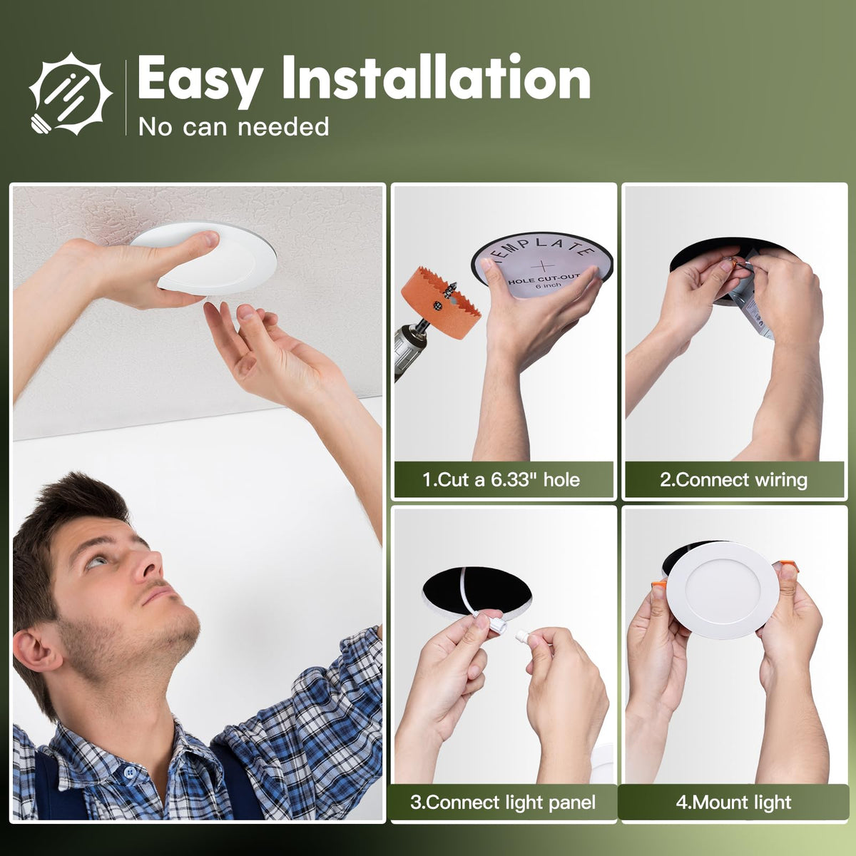 FREELICHT IC-rated ETL FCC certification ensures safe installation