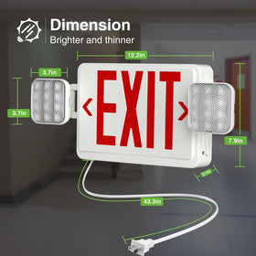 FREELICHT plug-in cord design simplifies charging and setup.