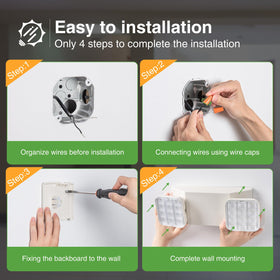 Durable injection-molded housing protects FREELICHT fixtures in busy environments.